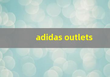 adidas outlets